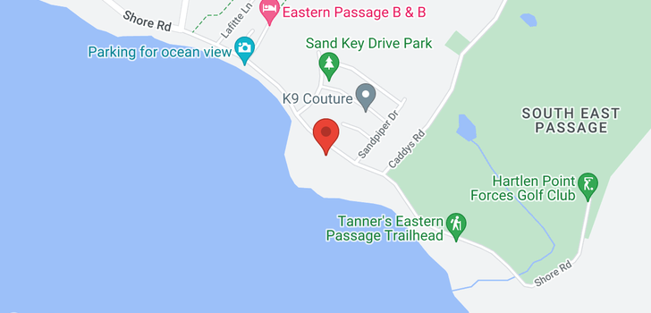 map of 2239 Shore Road